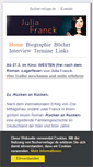 Mobile Screenshot of juliafranck.de